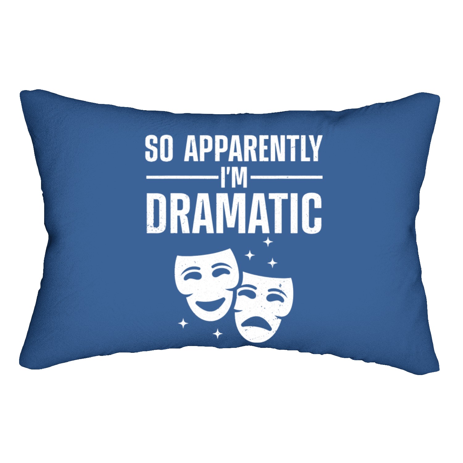 Dramatic Pillows Cool Theater Art For Men Women Musical Theater Drama Actor 6 Lumbar Pillows