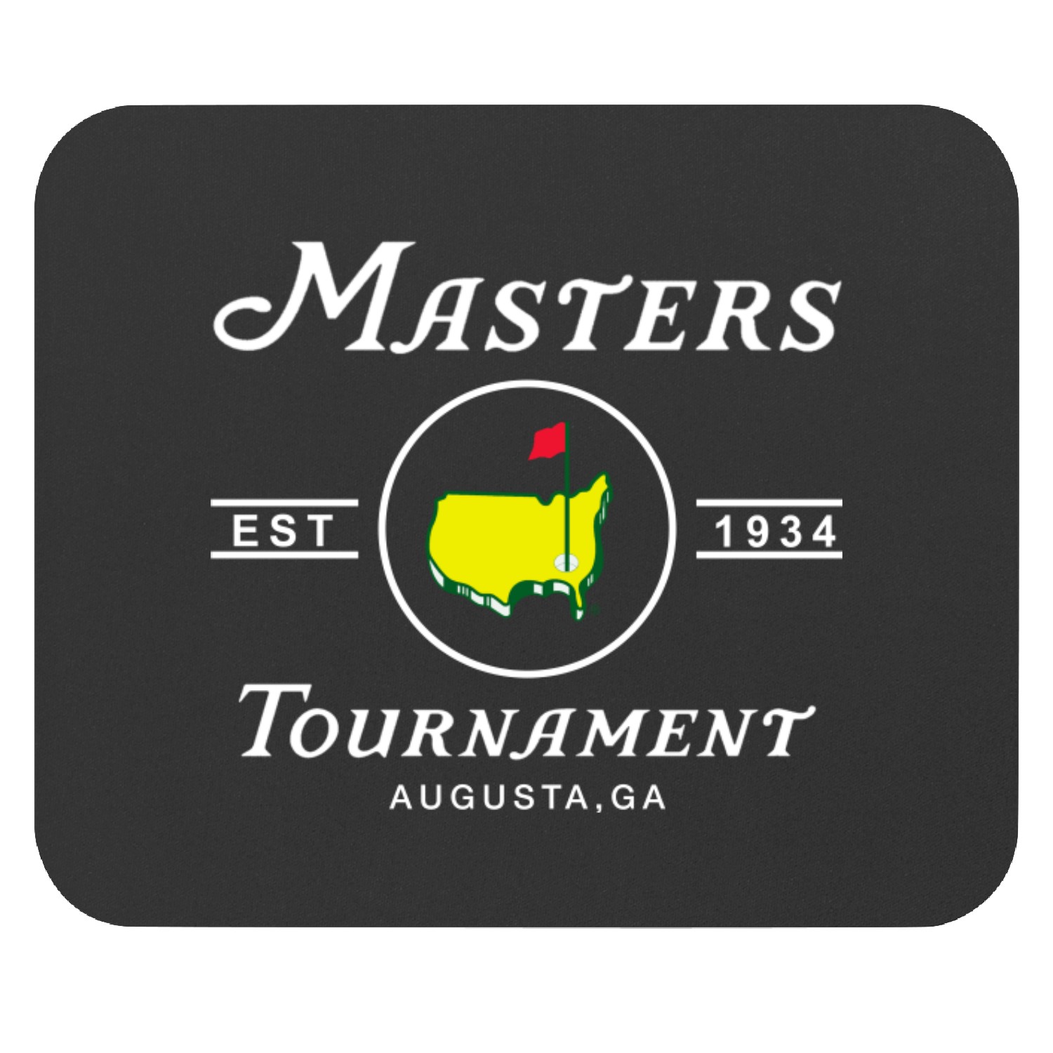 The Masters Tournament Est.1934 Augusta National Golf Club Mouse Pads