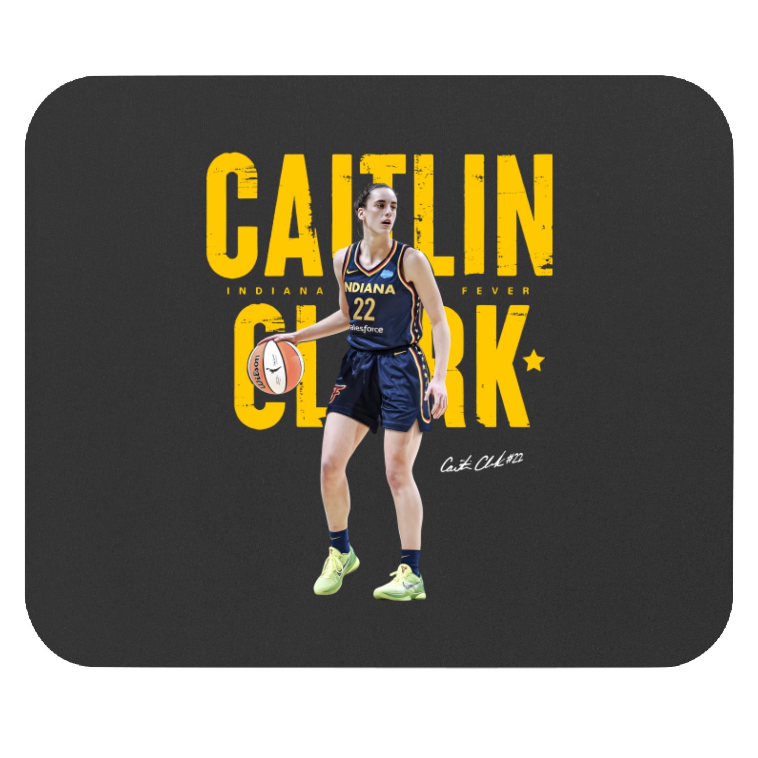 Caitlin Clark Indiana Fever Mouse Pads, Caitlin Clark 22 Mouse Pads