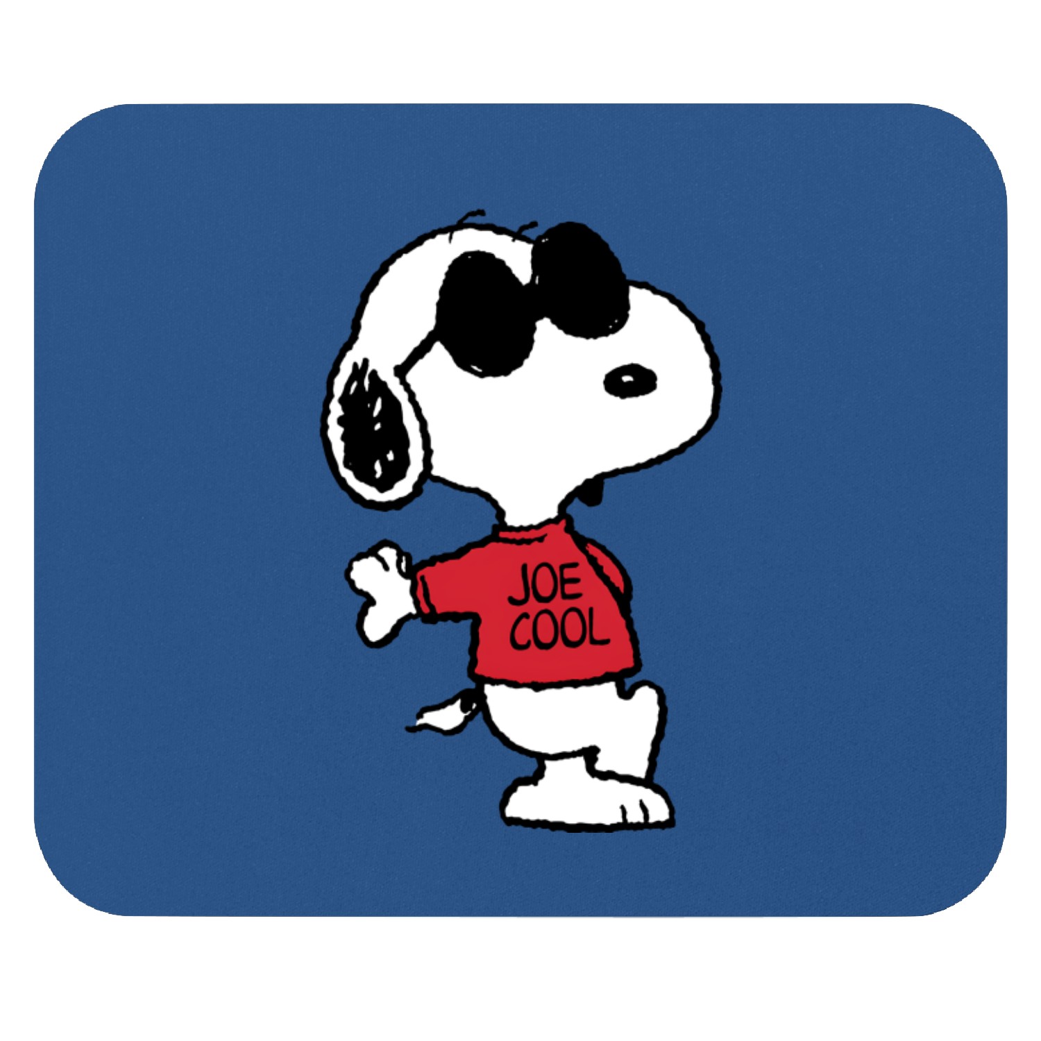 Snoopy Joe Cool Distressed Mouse Pads