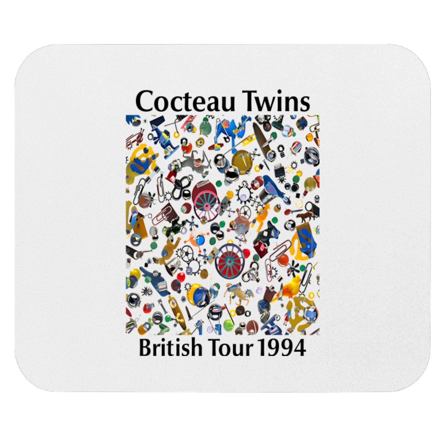 Cocteau Twins Uk Tour 1994 Dream Pop Unisex Classic Mouse Pads