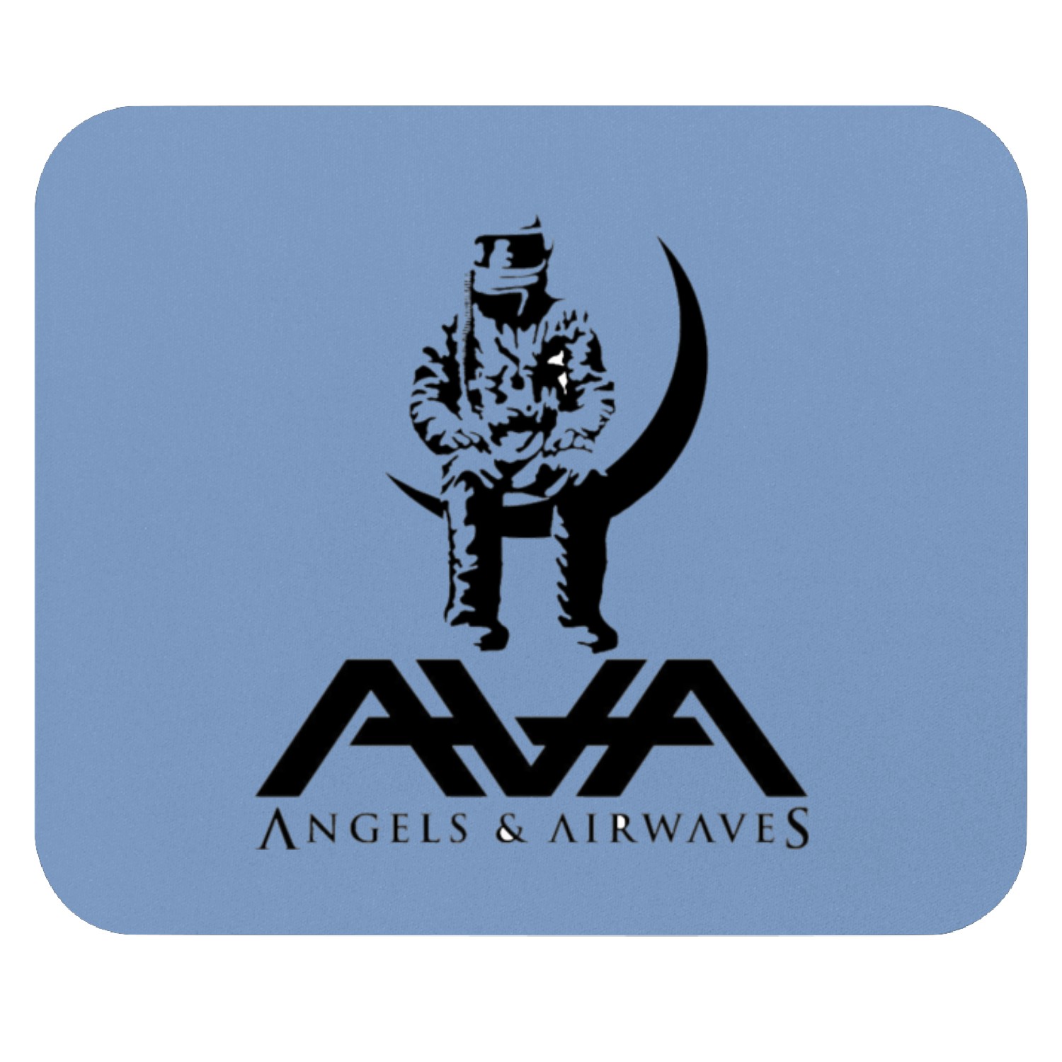 Ava Angels And Airwaves Logo Mouse Pads