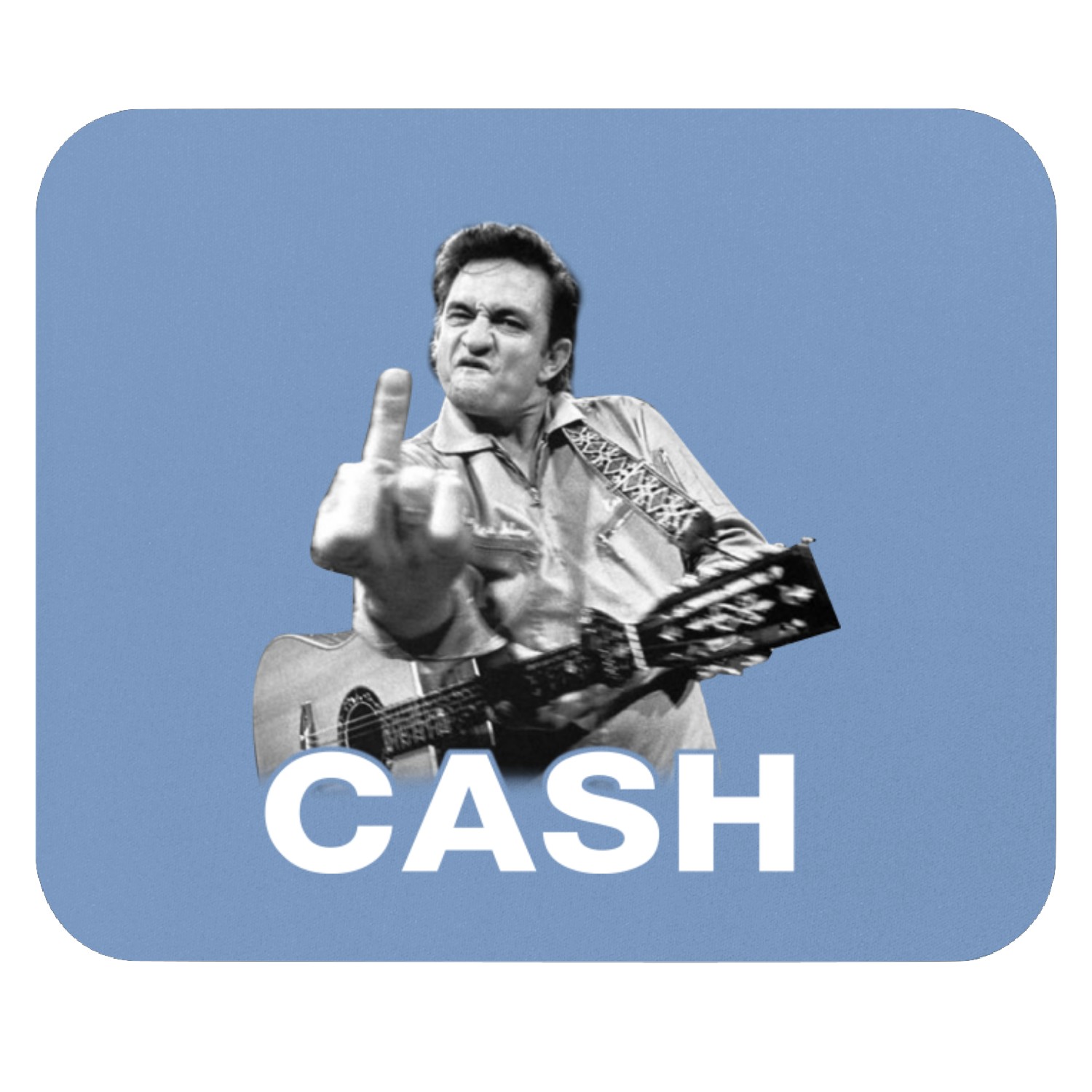 Cool Johnny Cash | Vintage - Johnny Cash - Mouse Pads