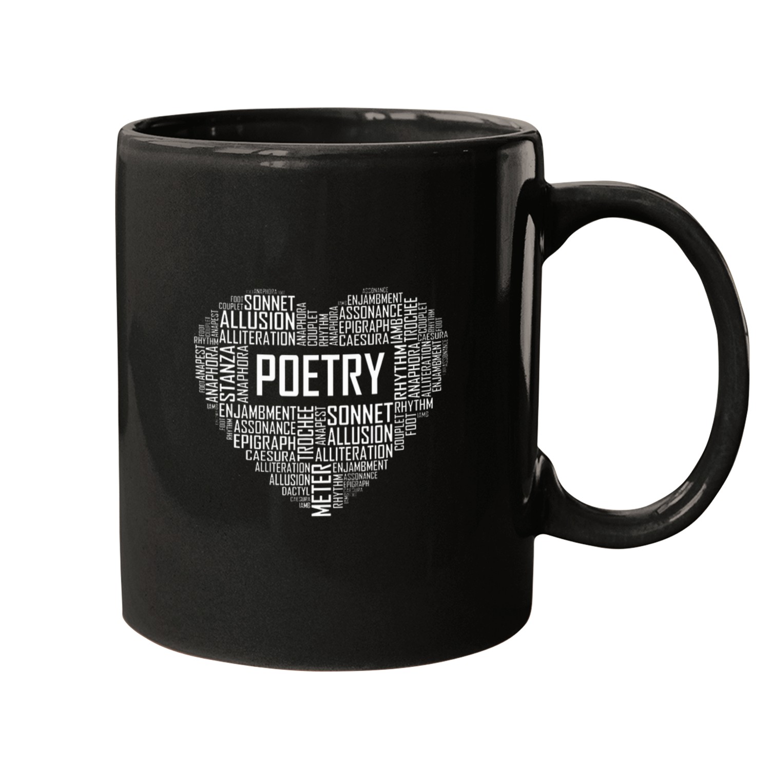 Poetry-heart-lover-gift-poet-writing-poem-writer-gifts-t-shirt Mugs