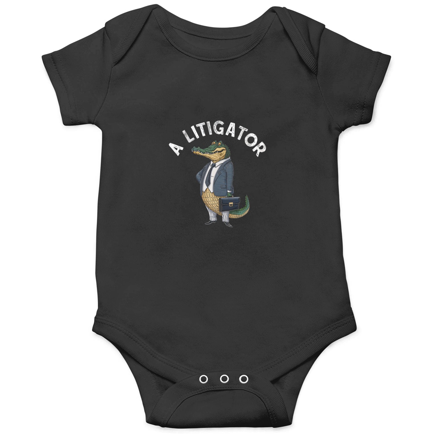 A Litigator Alligator Attorney Law Legal Justice Onesies
