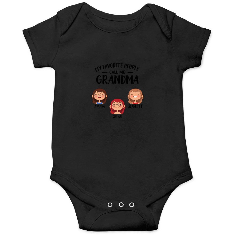 Discover Favorite People Call Me Dad Grandpa Cute Kid Personalized Onesies