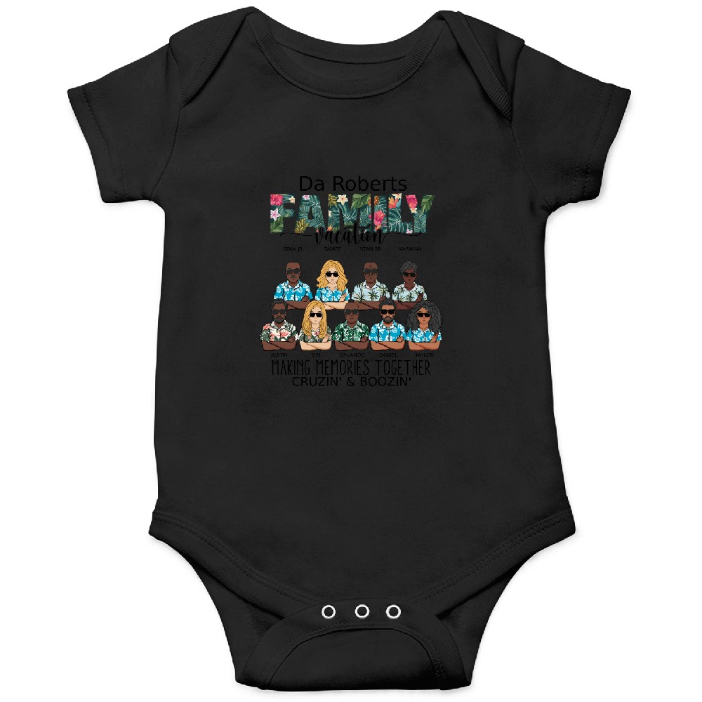Discover Family Vacation Making Memories Together - Personalized Onesies