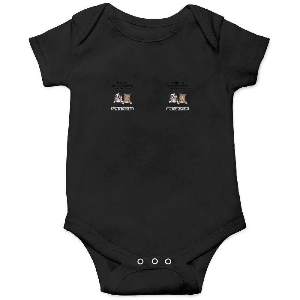 Discover Life Would Be Boring Without Us Personalized Pet Parent Life Custom Coffee Mug Onesies