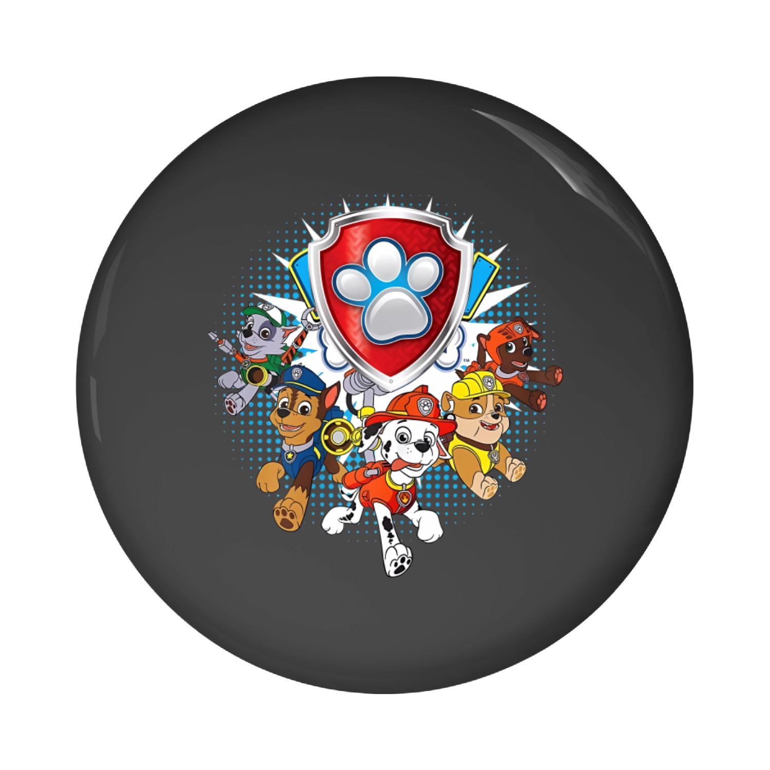 Paw Patrol Heroic Pups T- Pin Buttons