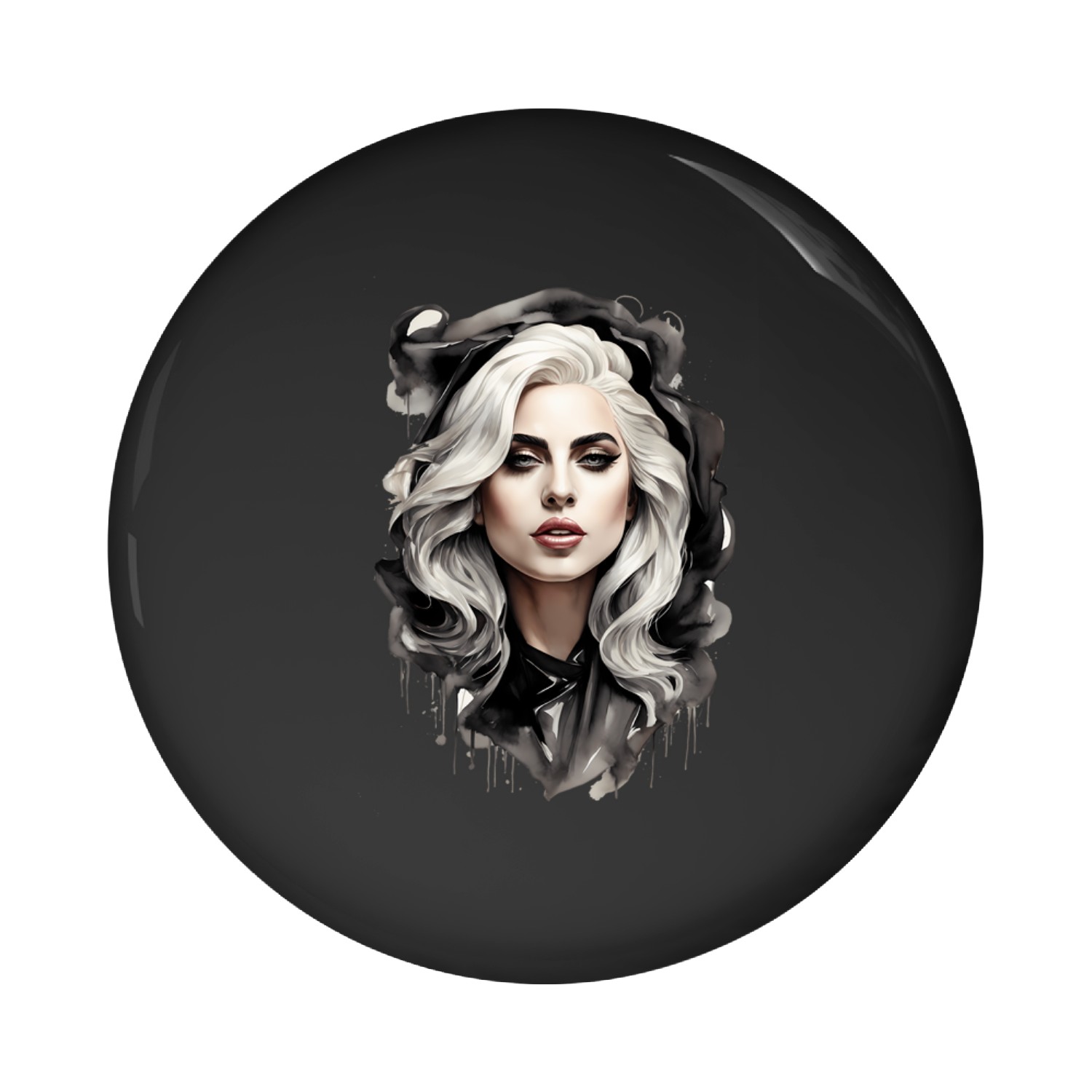 Lady-gaga Pin Buttons