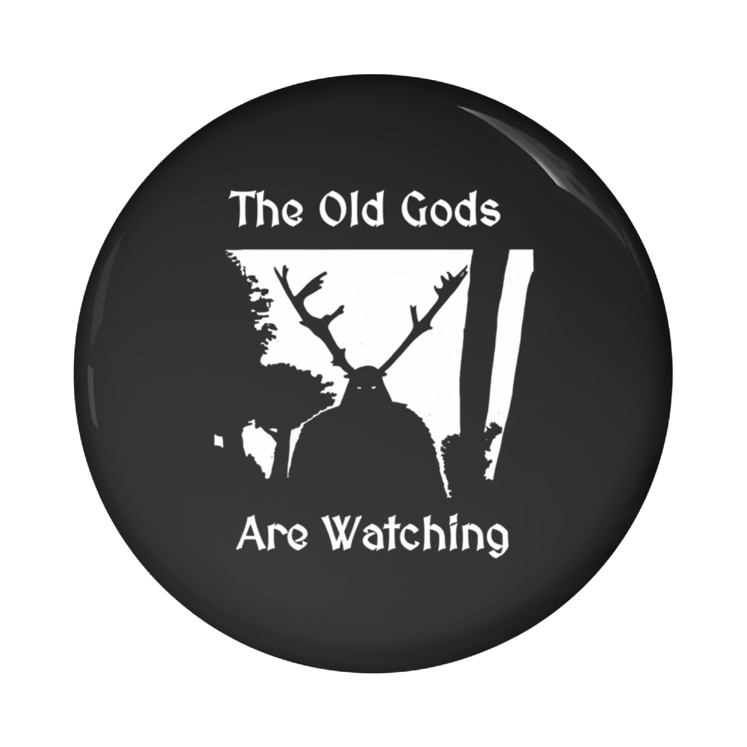 The-old-gods-are-watching-herne-the Pin Buttons