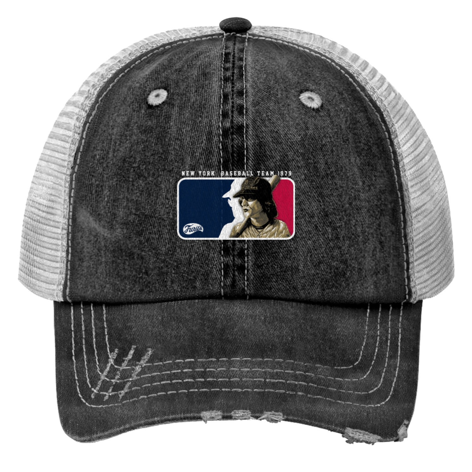 Vintage Furies Baseball Print Trucker Hats