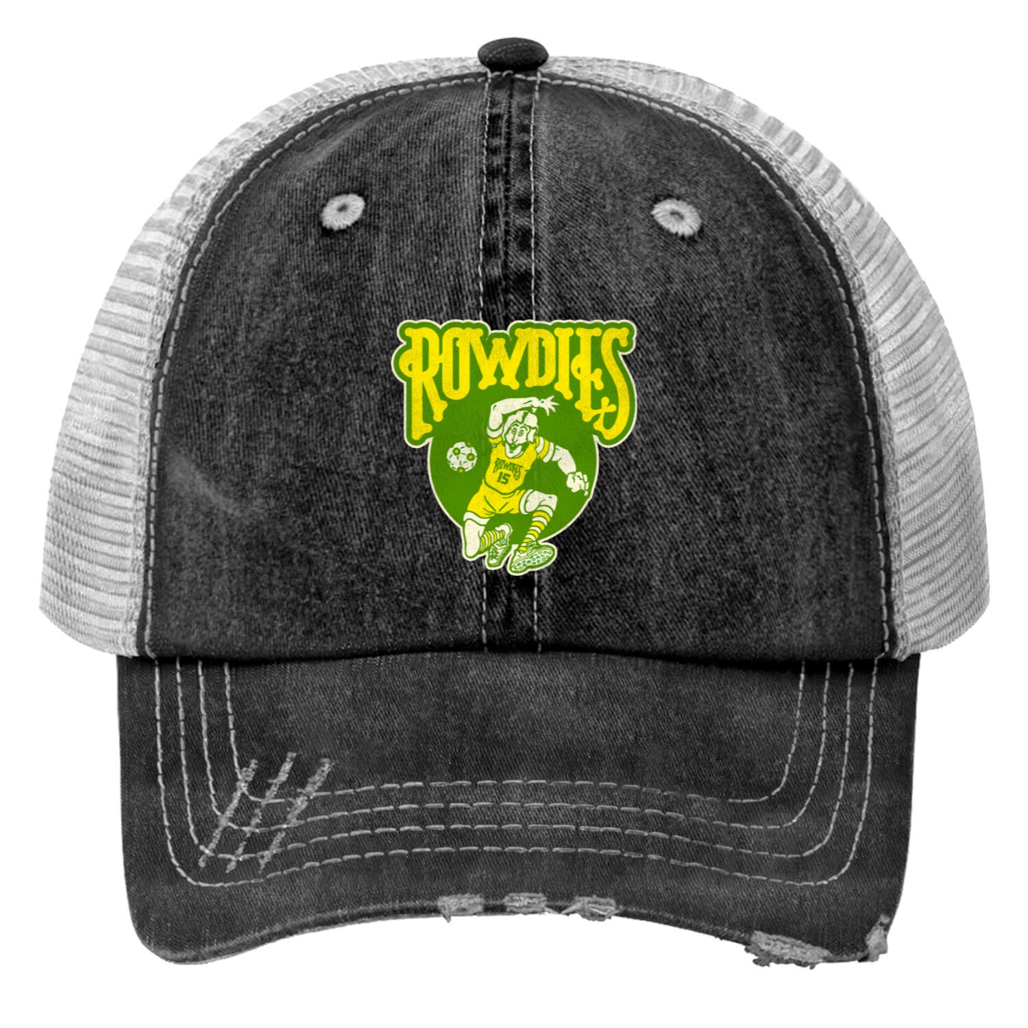 Defunct Tamspa Bay Rowdies Soccer Team Print Trucker Hats