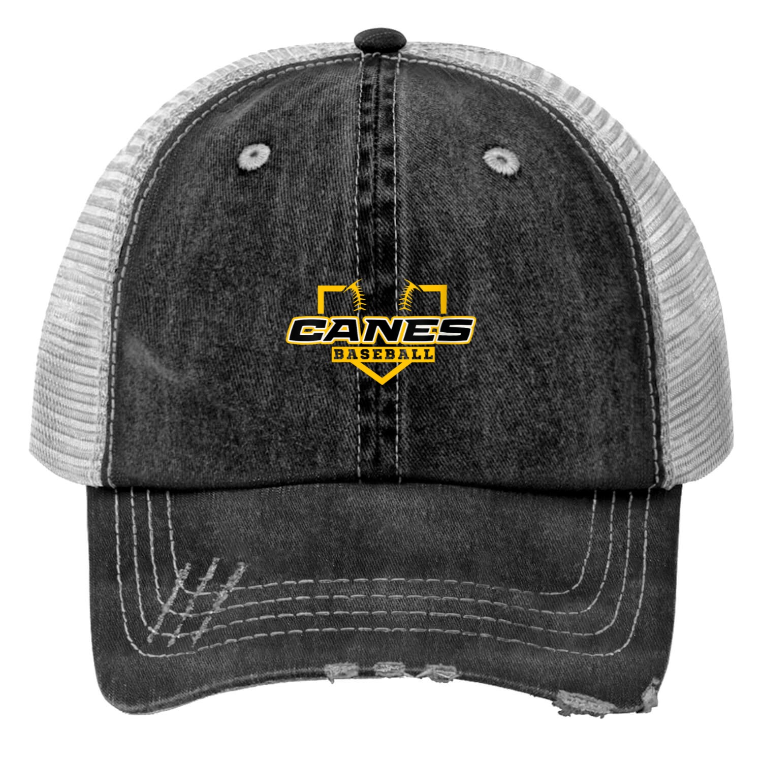Womens As Canes Baseball Sports  Gifts Print Trucker Hats