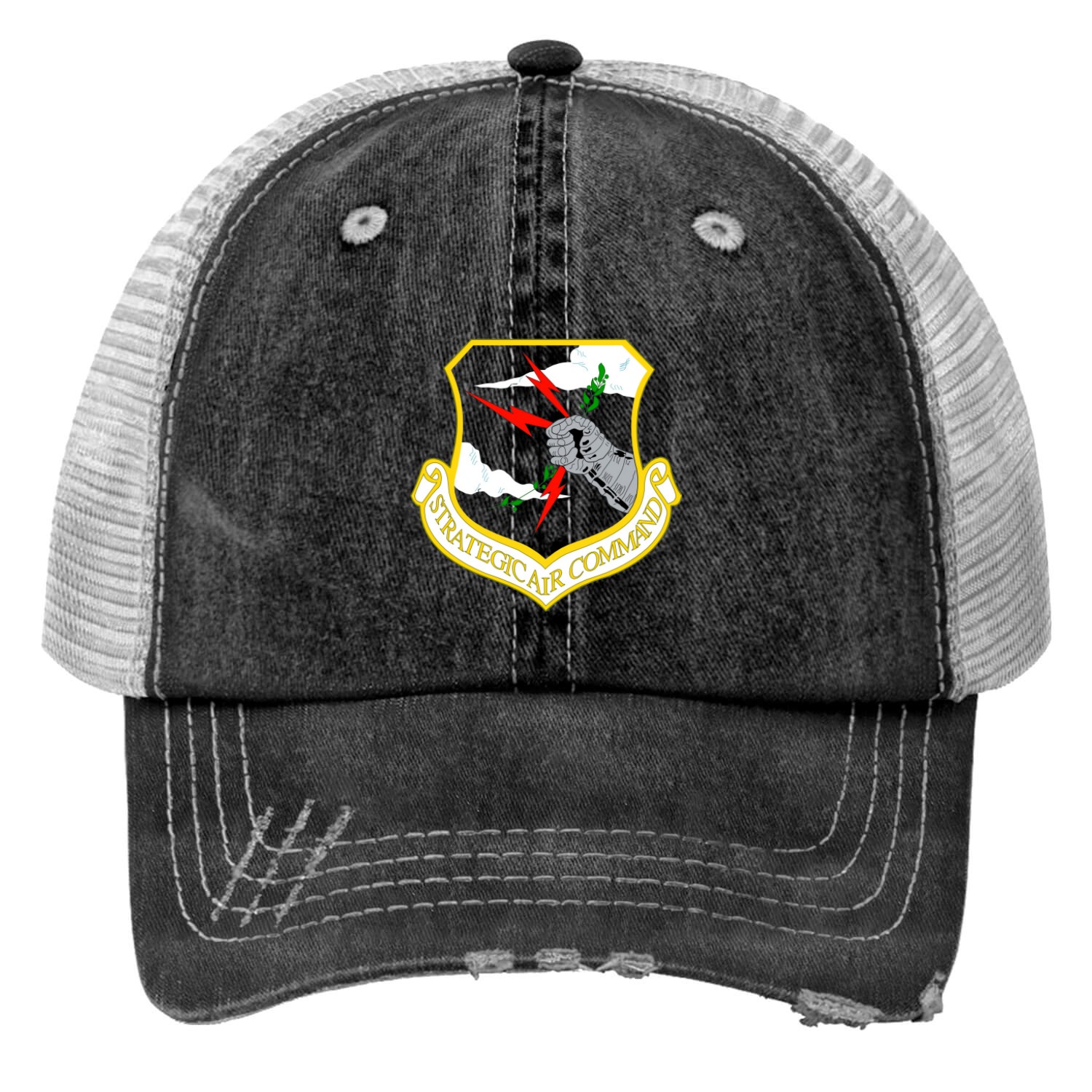 Strategic Air Command Logo - Strategic Air Command - Print Trucker Hats