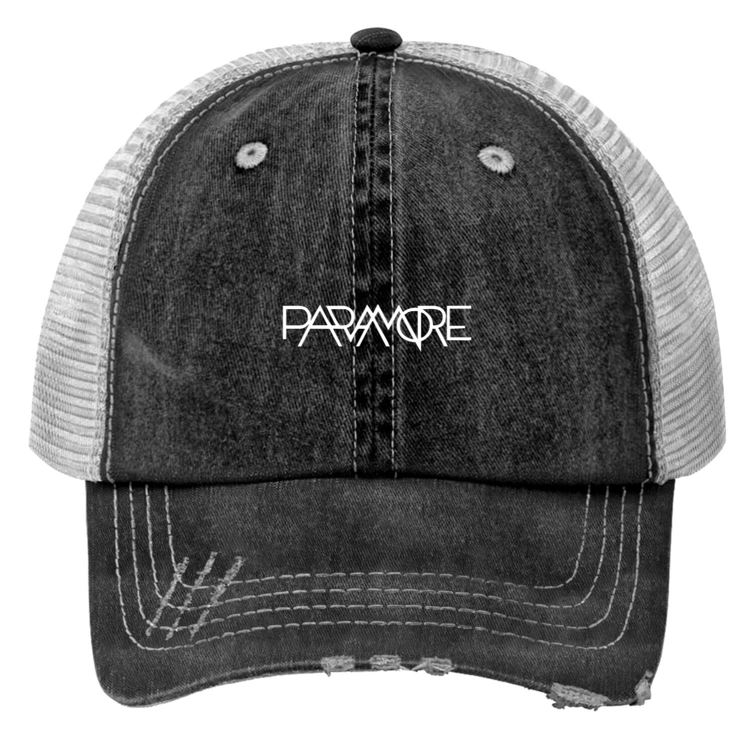 Paramore Band Logo Print Trucker Hats