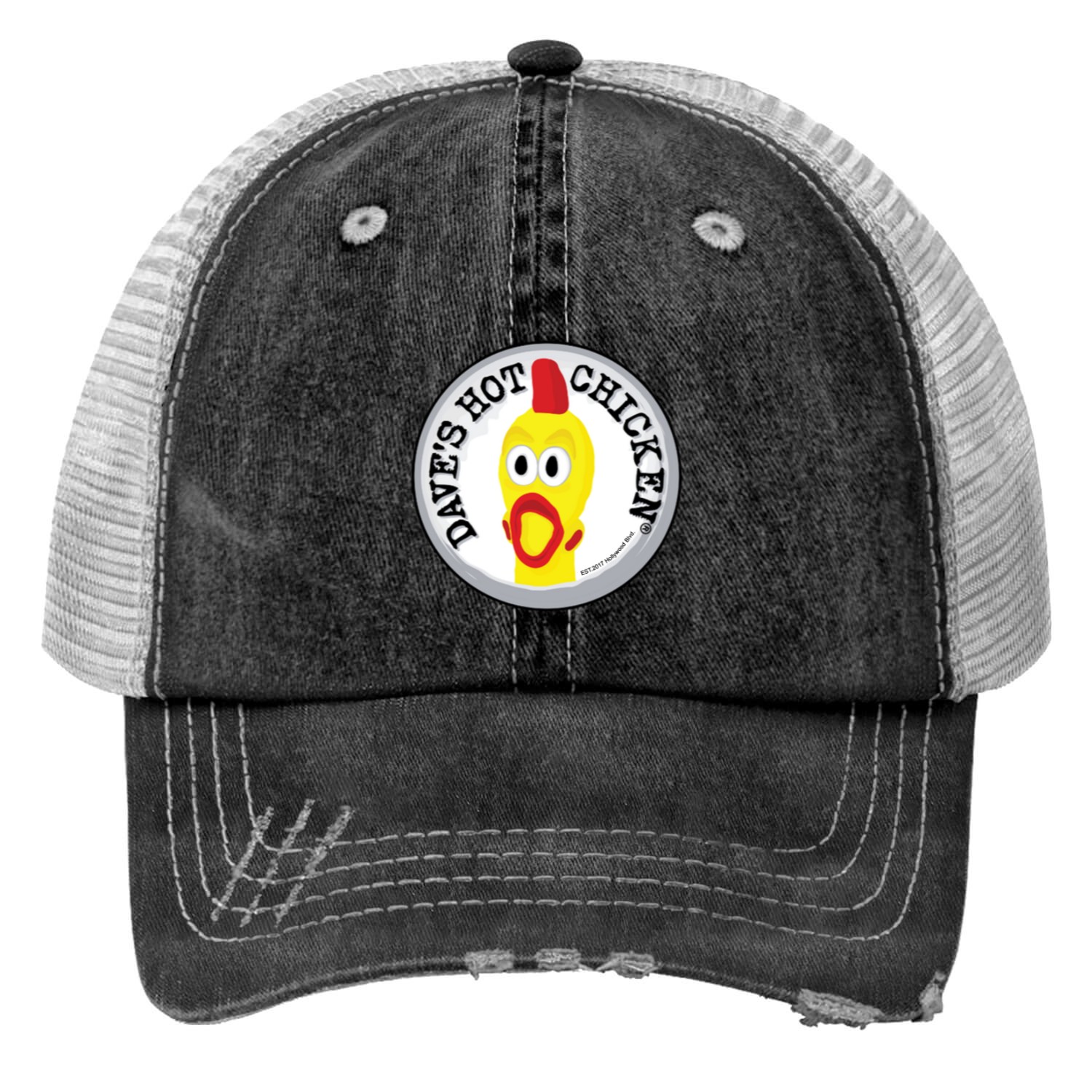 Dave's Hot Chicken Restaurant Food Chain Print Trucker Hats