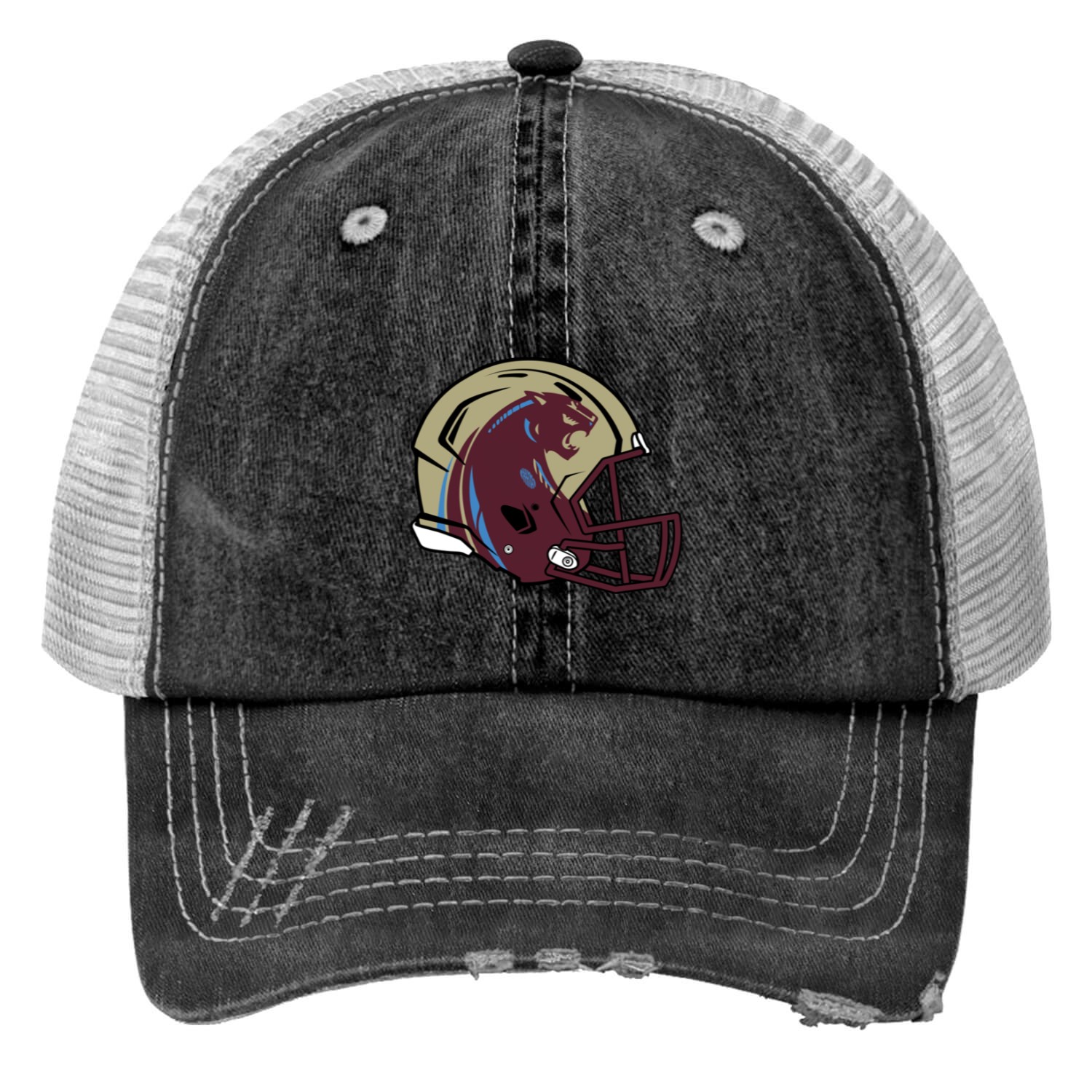 Michigan Panthers Print Trucker Hats