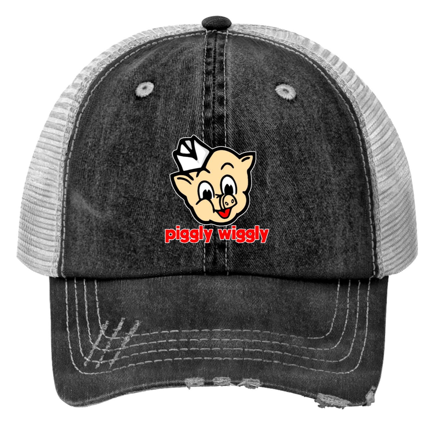 Piggly Wiggly Print Trucker Hats