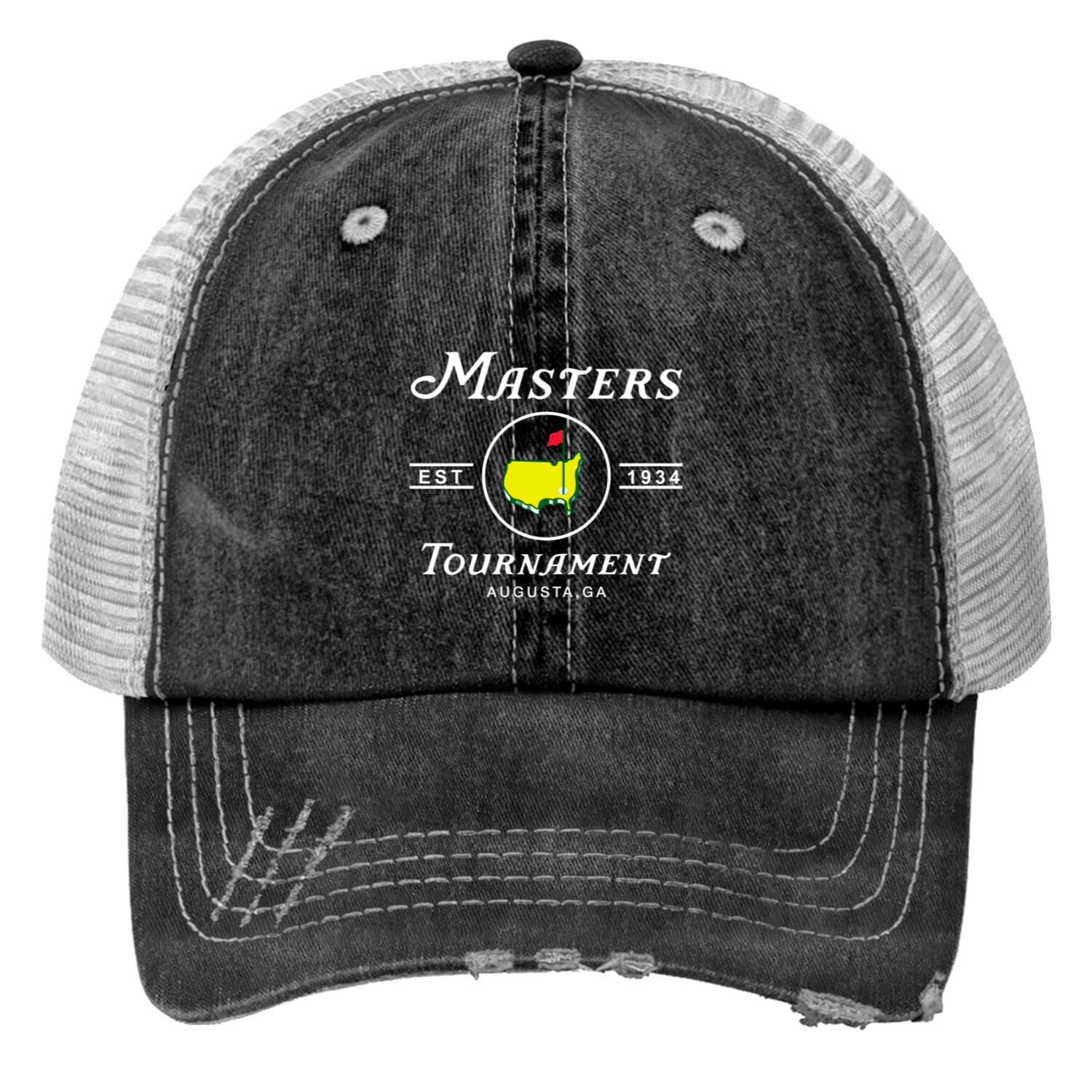 The Masters Tournament Est.1934 Augusta National Golf Club Print Trucker Hats