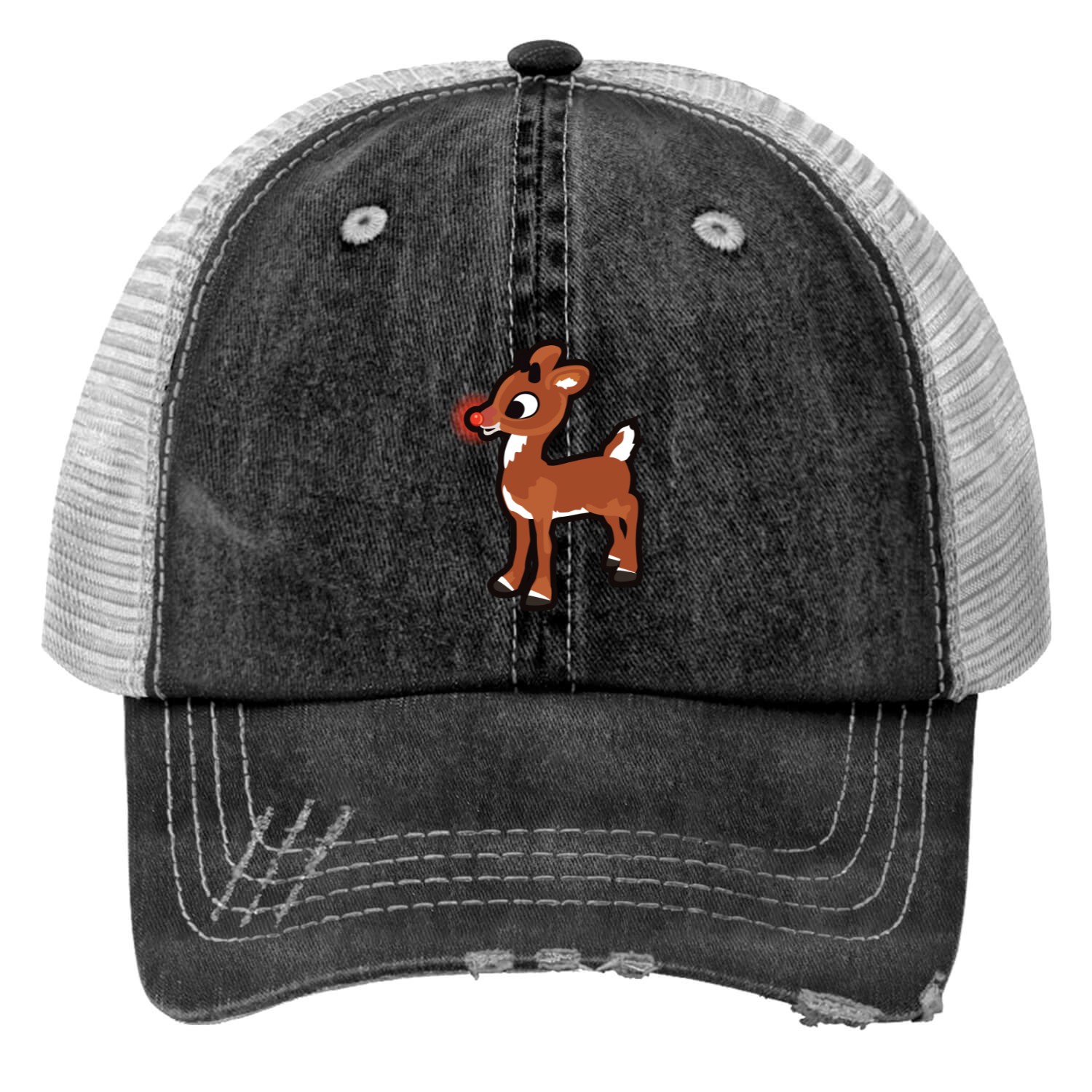 Rudolph - Rudolph The Red Nosed Reindeer - Print Trucker Hats