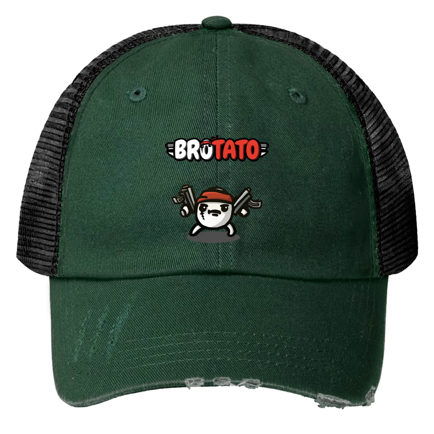 Brotato Video Game Logo | Essential Print Trucker Hats