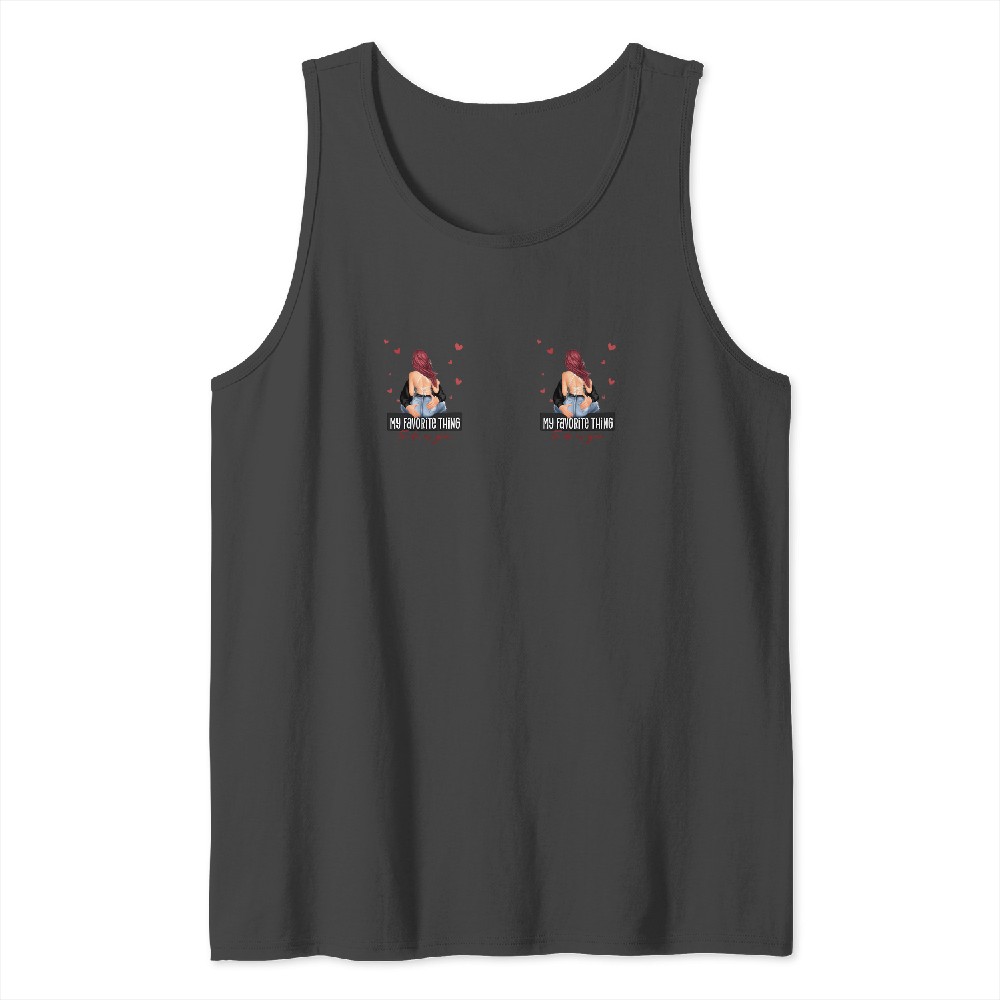 Discover My Favorite Thing To Do Is You - Personalized Mug Racerback Tank Tops