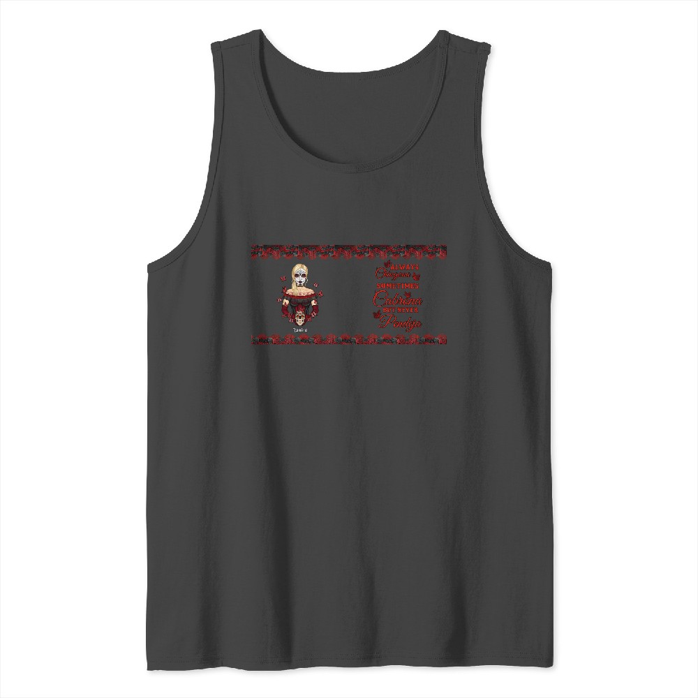 Discover Always Chingona Sometimes Cabrona Custom Mother's Day Personalized Glass Cup Racerback Tank Tops