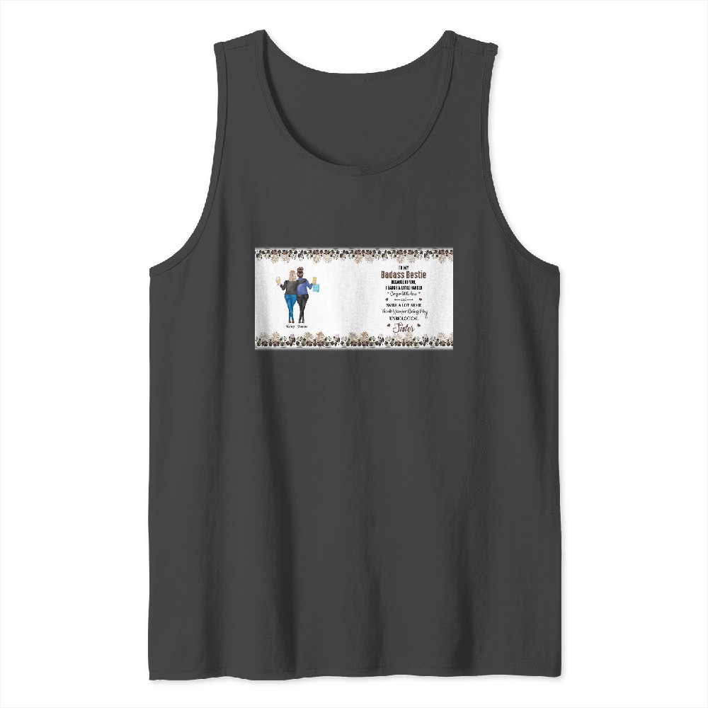 Discover Because Of You I Laugh A Little Harder Friendship - Personalized Clear Glass Cup Racerback Tank Tops