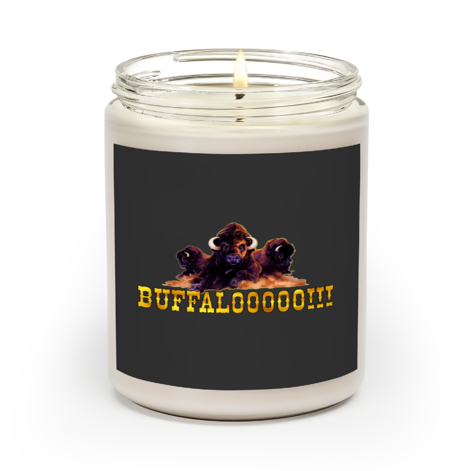 Buffalo Gold Casino Slot Machine Game Gifts Acrylic Block Scented Candles