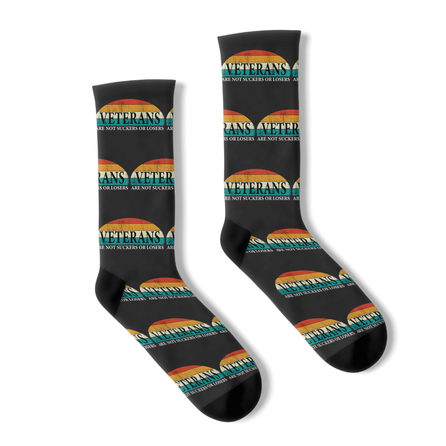Veterans Are Not Suckers Or Losers Anti Trump Socks