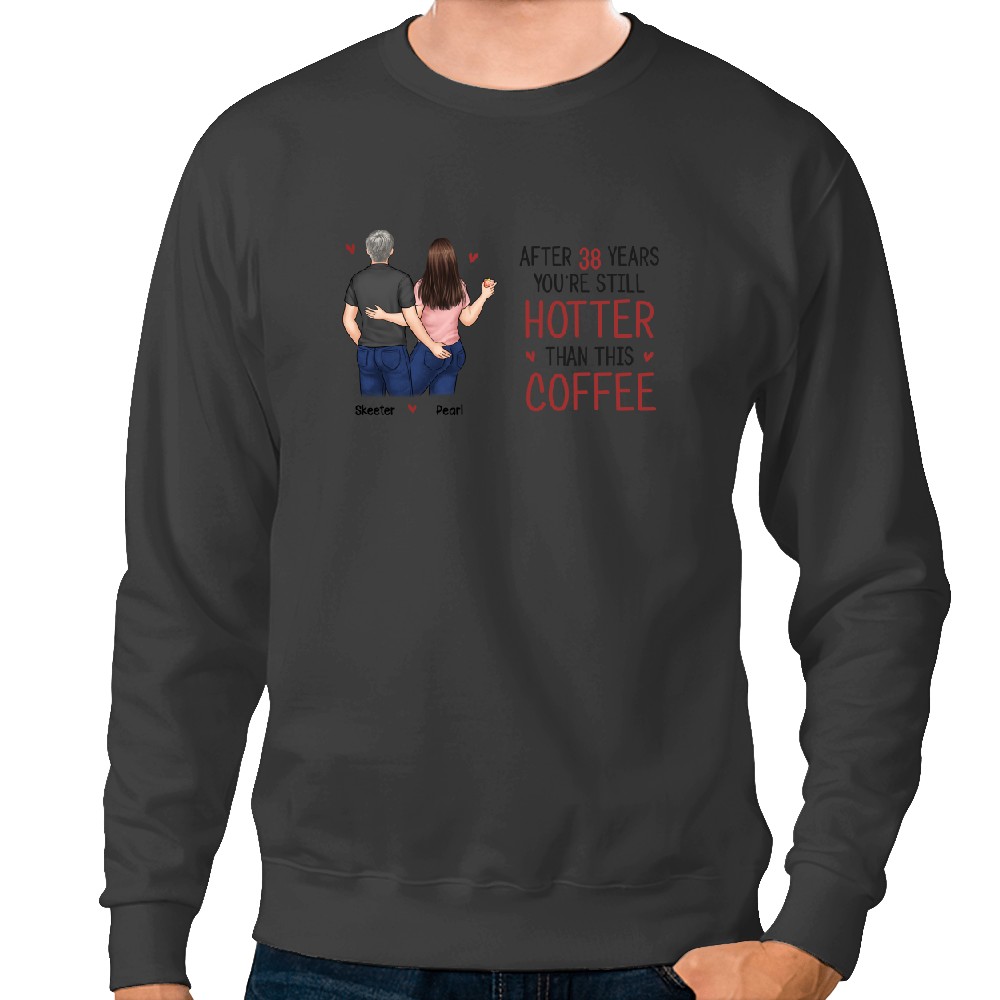 Discover Congrats On Being My Husband - Couple Personalized Custom Mug - Gift For Husband Wife, Anniversary Sweatshirts