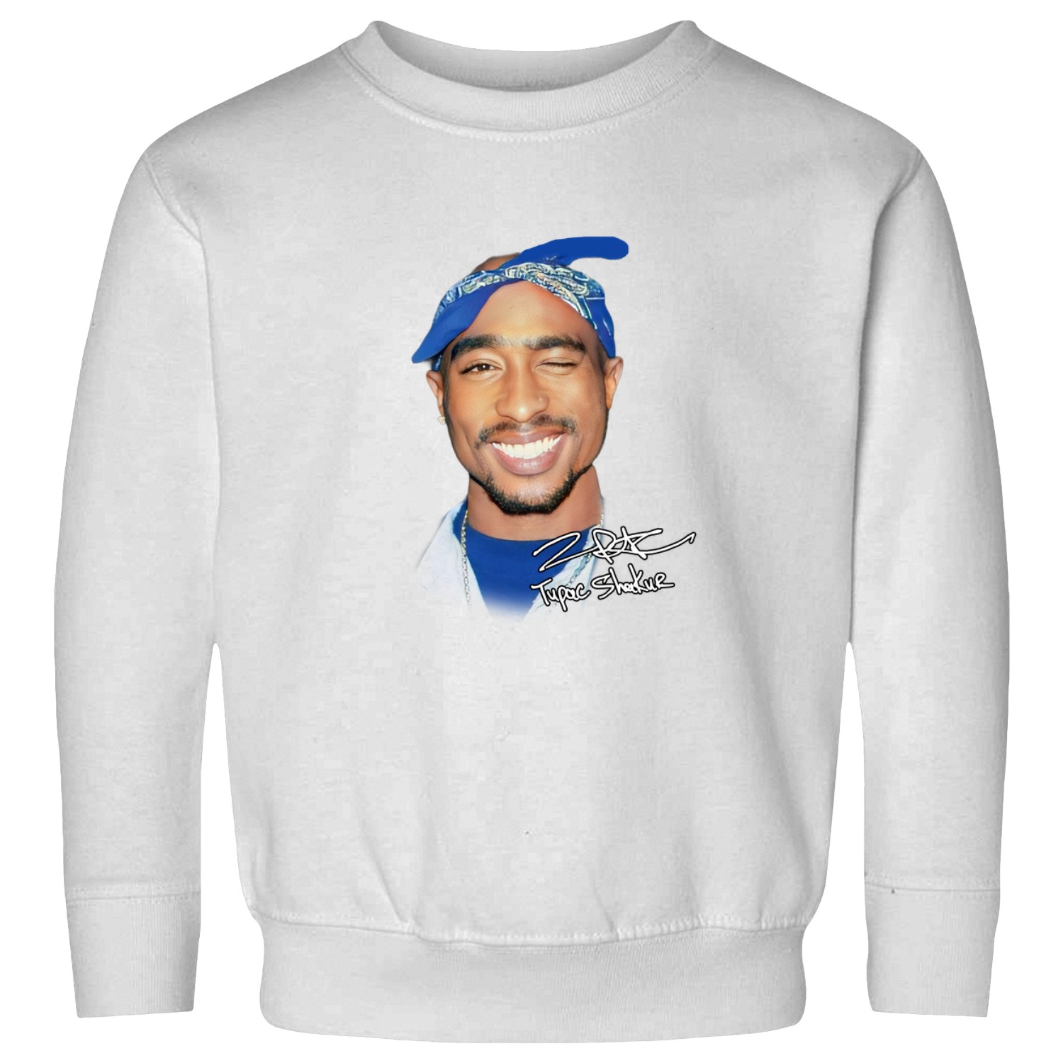 Vintage 90s 2pac Tupac Shakur Sweatshirts, Tupac Big Face Head Vintage Style Graphic Hip Hop Sweatshirts