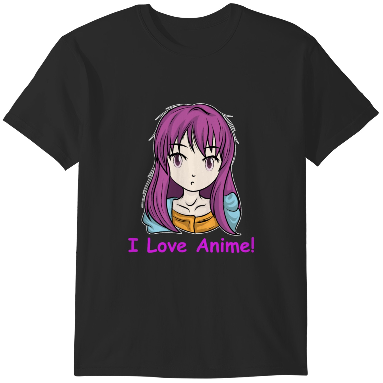 Anime Japanisch Ich Liebe Dich Ich Liebe Anime Sexy Girl Japanisch Geschenk T-shirt