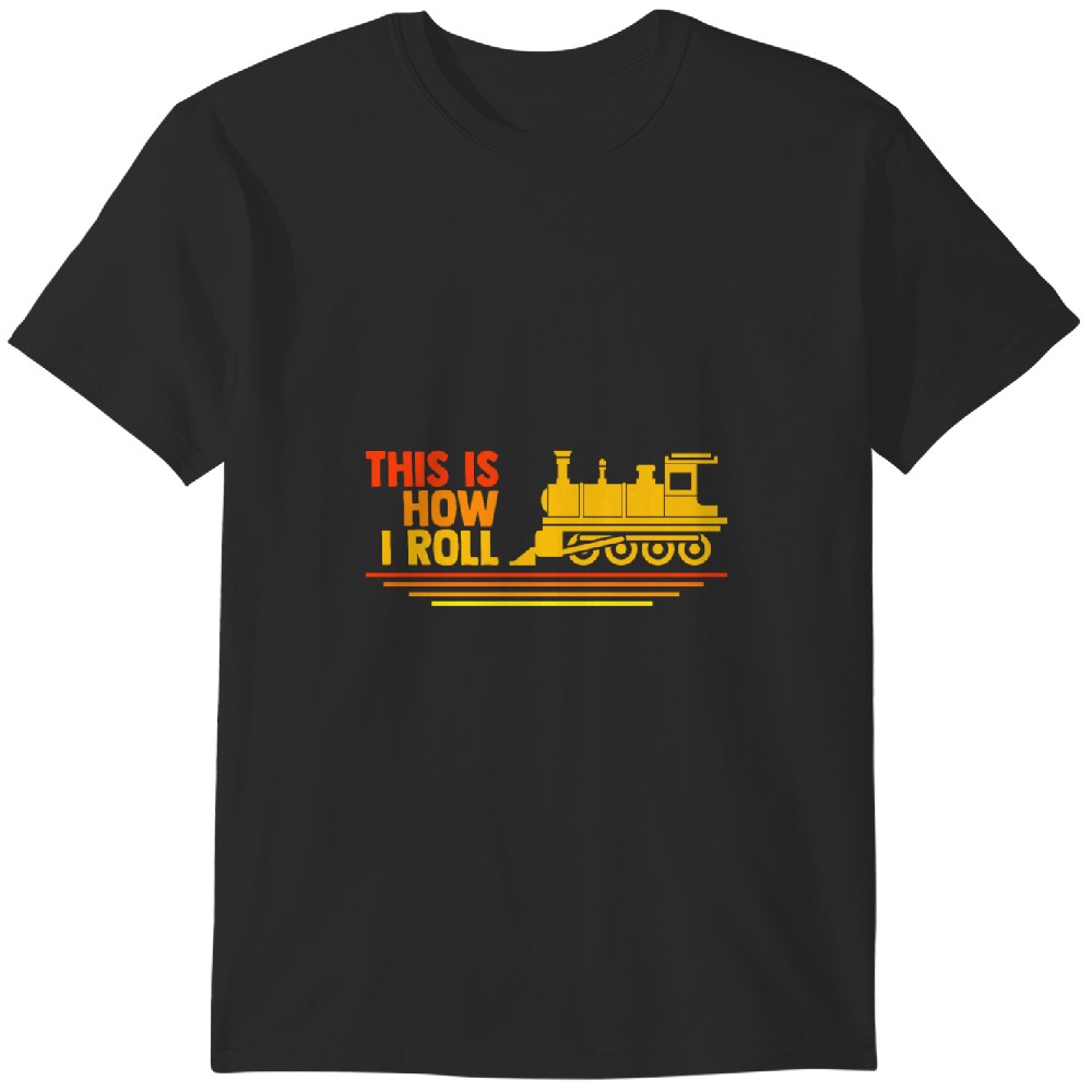 Modellbahn Sprüche Geschenkidee Für Männer Tshirt
