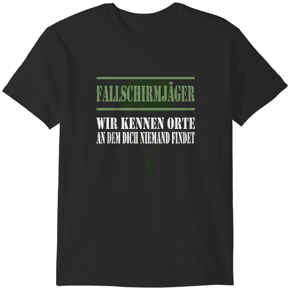 Fallschirmjäger Bundeswehr Sprüche Militär Tshirt