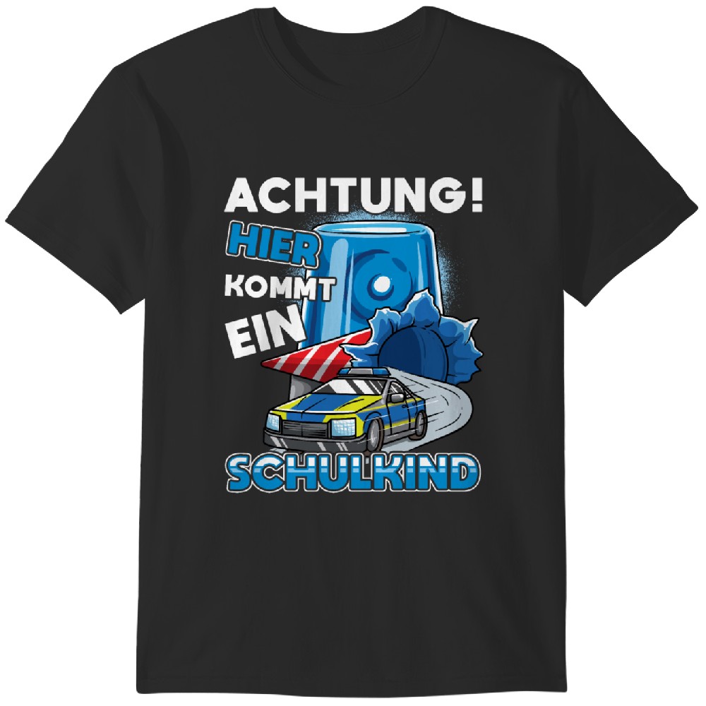 Einschulung Polizei Kindergarten Abschied T-shirt