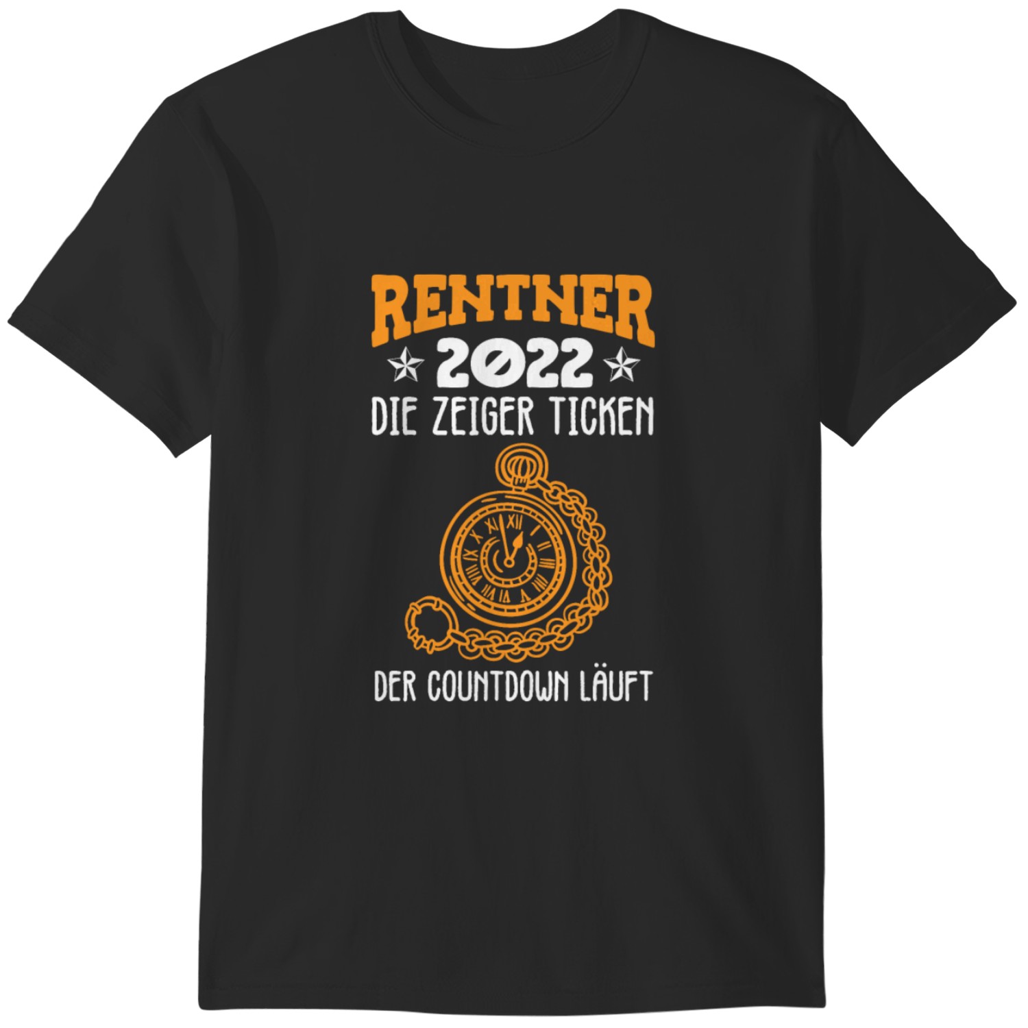 Shirtracer Herren T-Shirt "Rente 2025" – Lustiger Spruch Für Rentner & Pensionäre