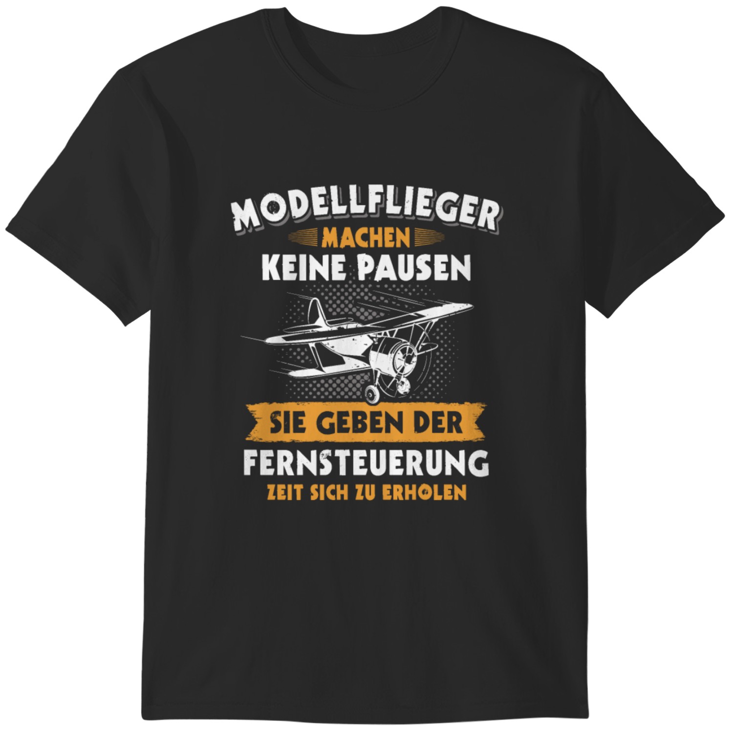 Modellfliegen Modellflug RC Flugzeug Modellflieger T-shirt
