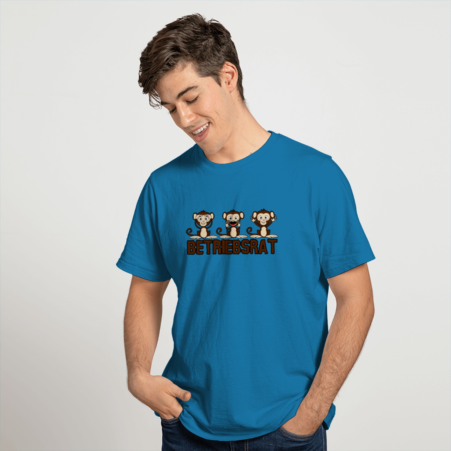 Bedrucktes Herren T-Shirt Mit Spruch Männer Haben Auch Gefühle