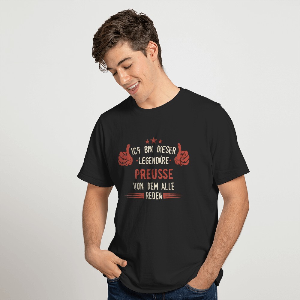 Preußen Ostpreußen Kaiserreich Spruch Heimat Tshirt