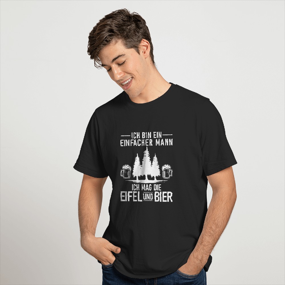 Eifel Und Bier Spruch Pfalz Pfälzer Tshirt