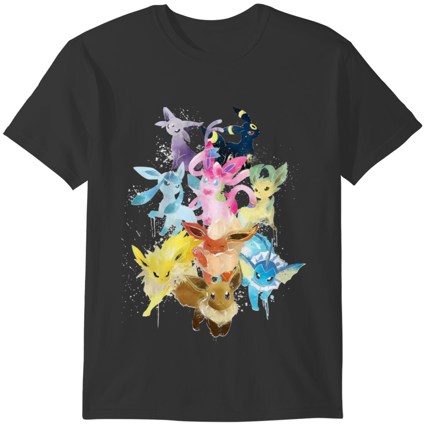 Eeveelutions Shirt - Pokemon inspired