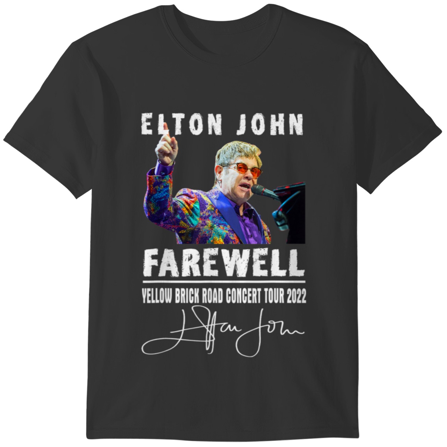 Elton John Men's Bennie And The Jets T-Shirt