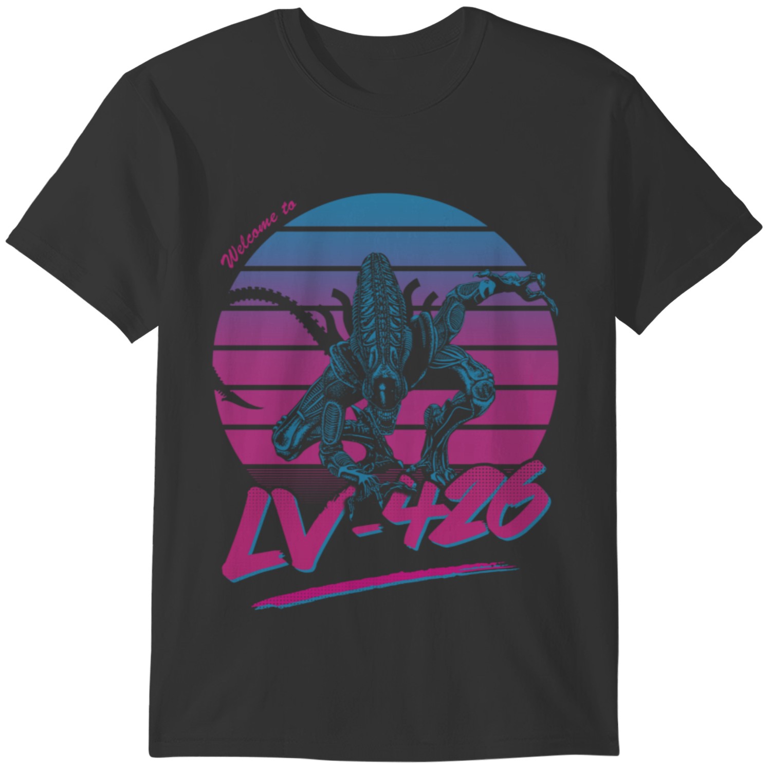 Mens Aliens Lv-426 Official Fashion T-Shirts 