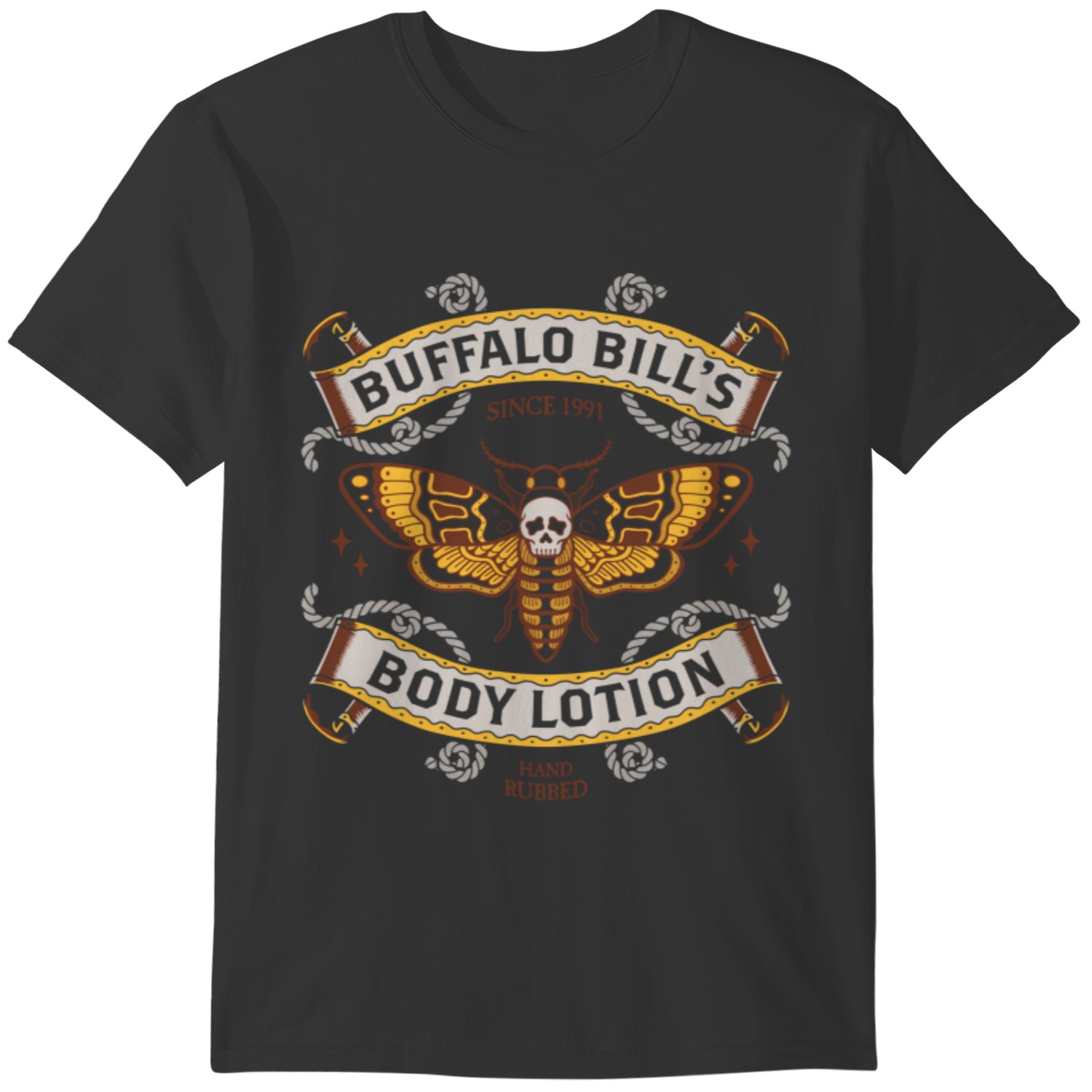 Silence of The Lambs Bill's Body Lotion Adult Short-Sleeve T-Shirt