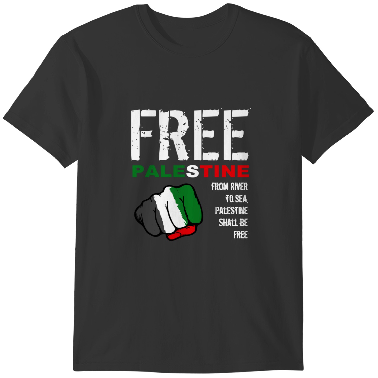 Discover Free Palestine - From River to Sea T Shirts
