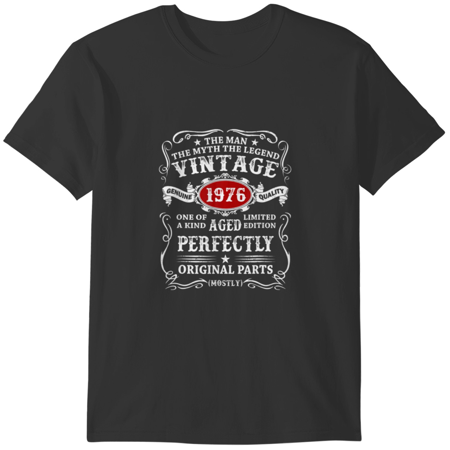Discover 46 Years Old Gift Vintage 1976 Man Myth Legend 46T T Shirts