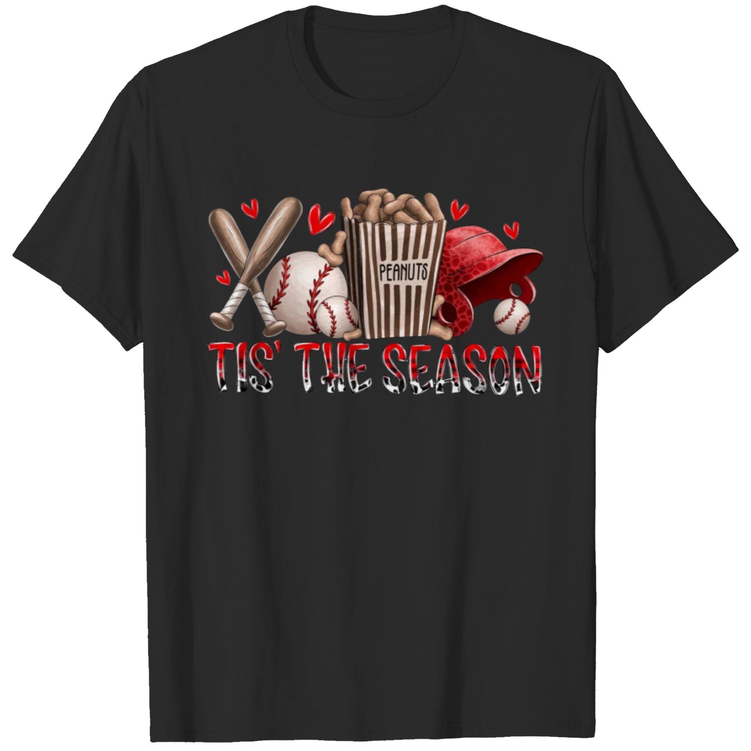 Baseball Shirts Tis the Season Baseball Shirt Baseball Tee 