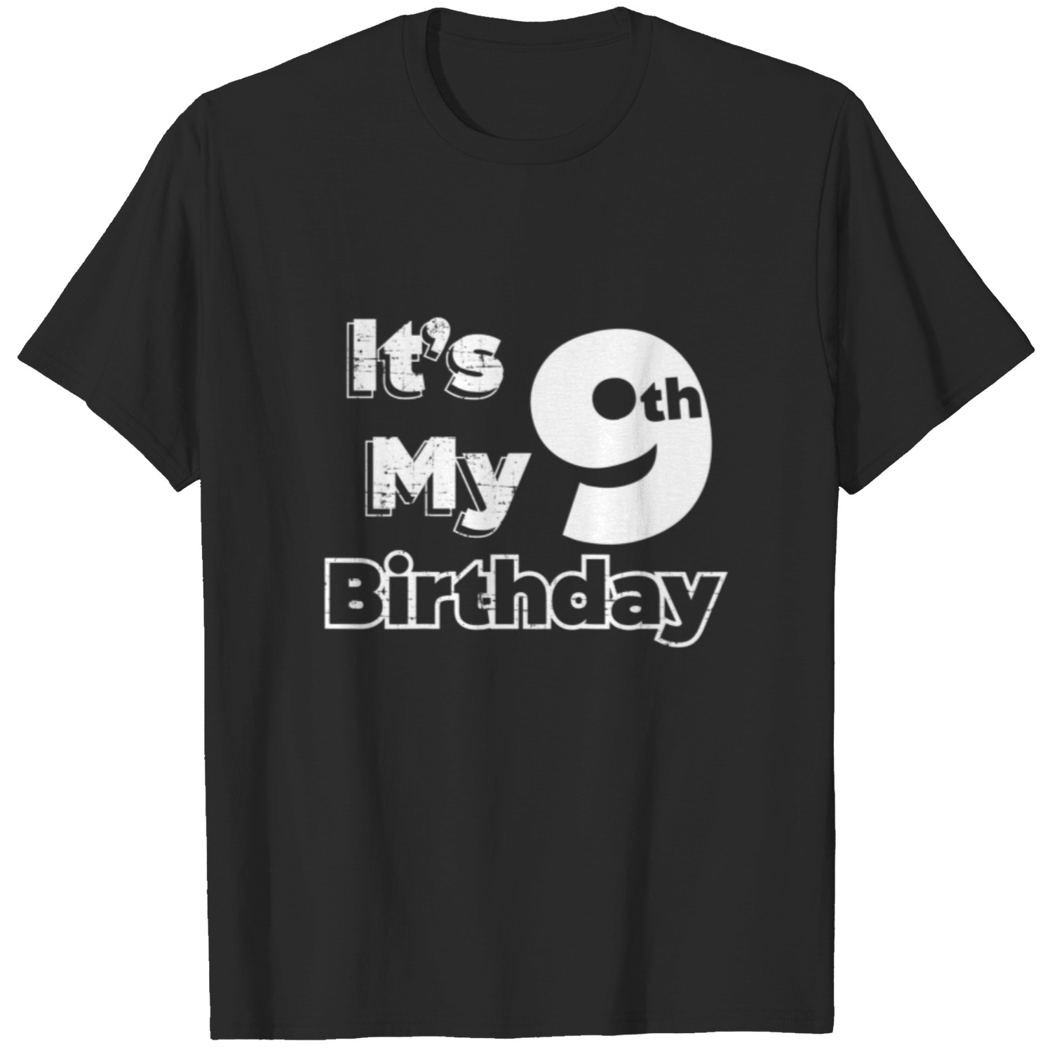 Kids I´M Nine Years Old And It´S My 9Th Birthday T-shirt